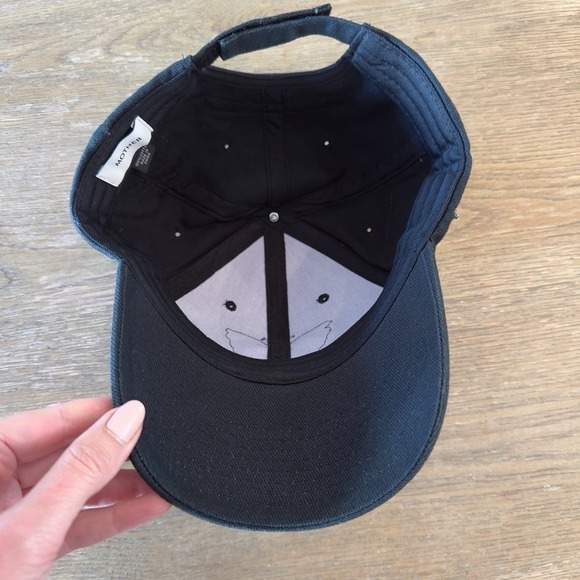 MOTHER The Shady Baseball Hat-Black-Patch & Embroidered Snapback cap-100% Cotton - Picture 6 of 9